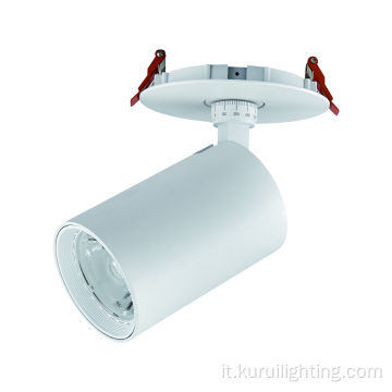 Downlight di superficie regolabile dell&#39;angolo modulare rotondo a LED